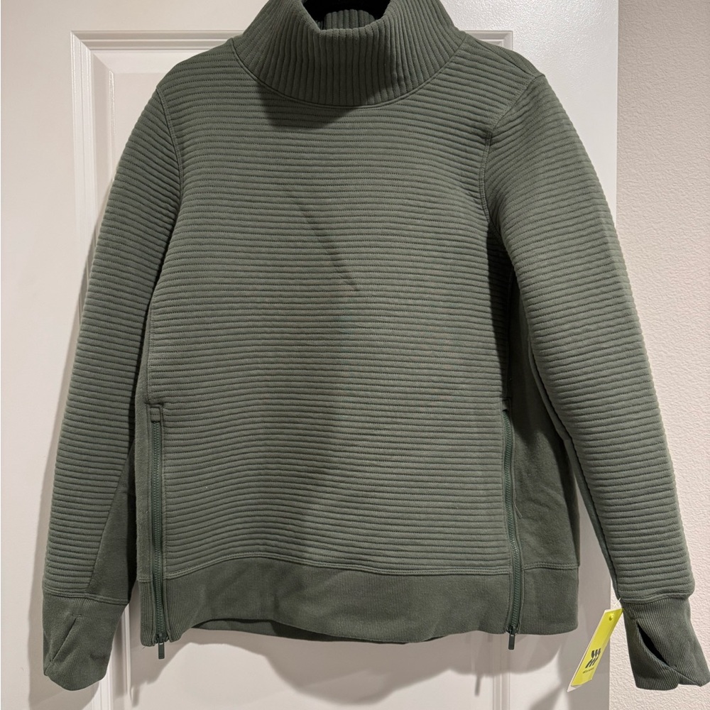 Target Men's Olive Turtleneck Sweater